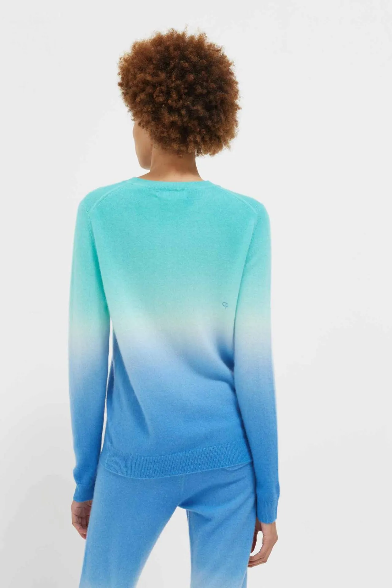 100% Cashmere Sweatshirt, Blue