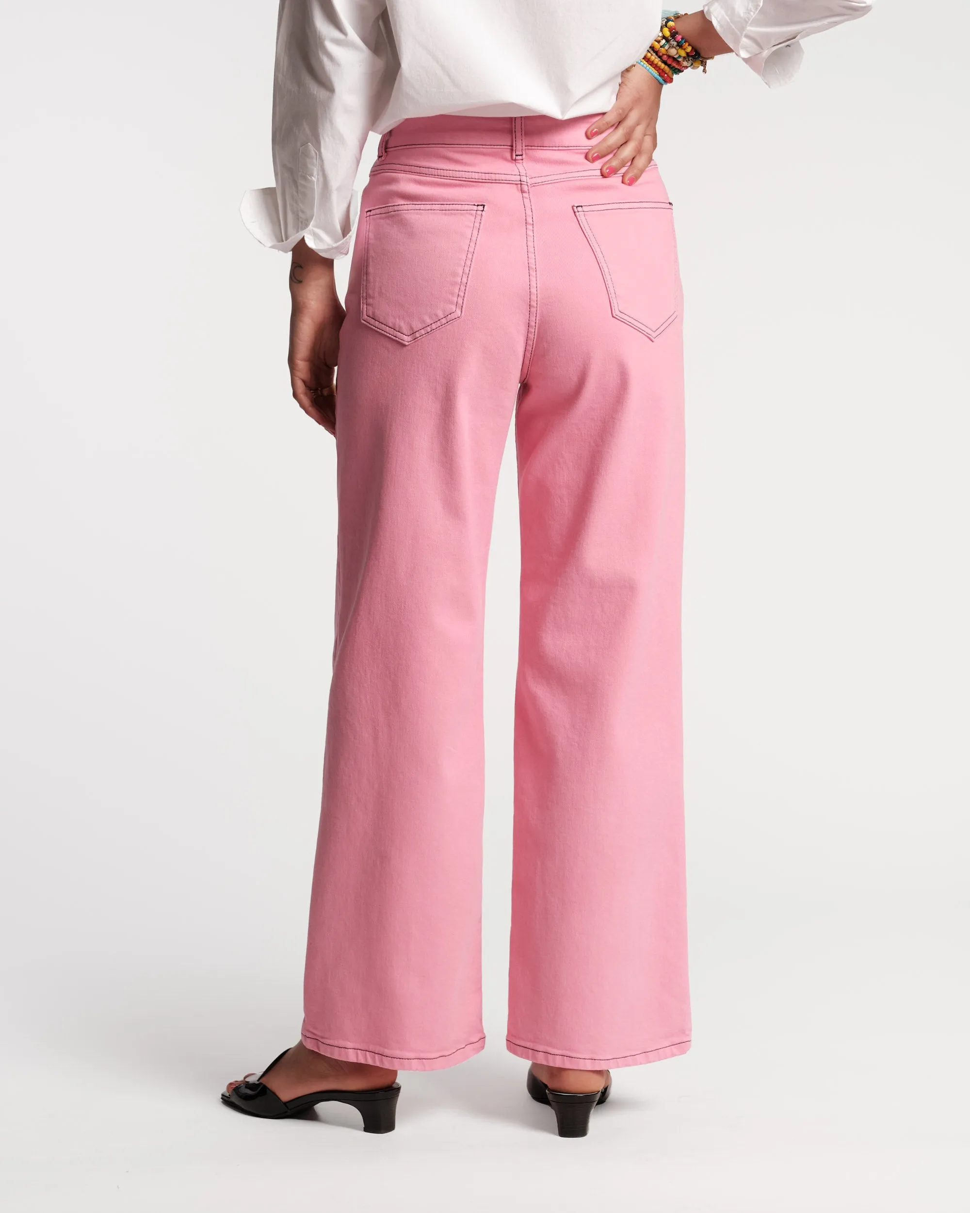 Ace Jean Stretch Denim Pink