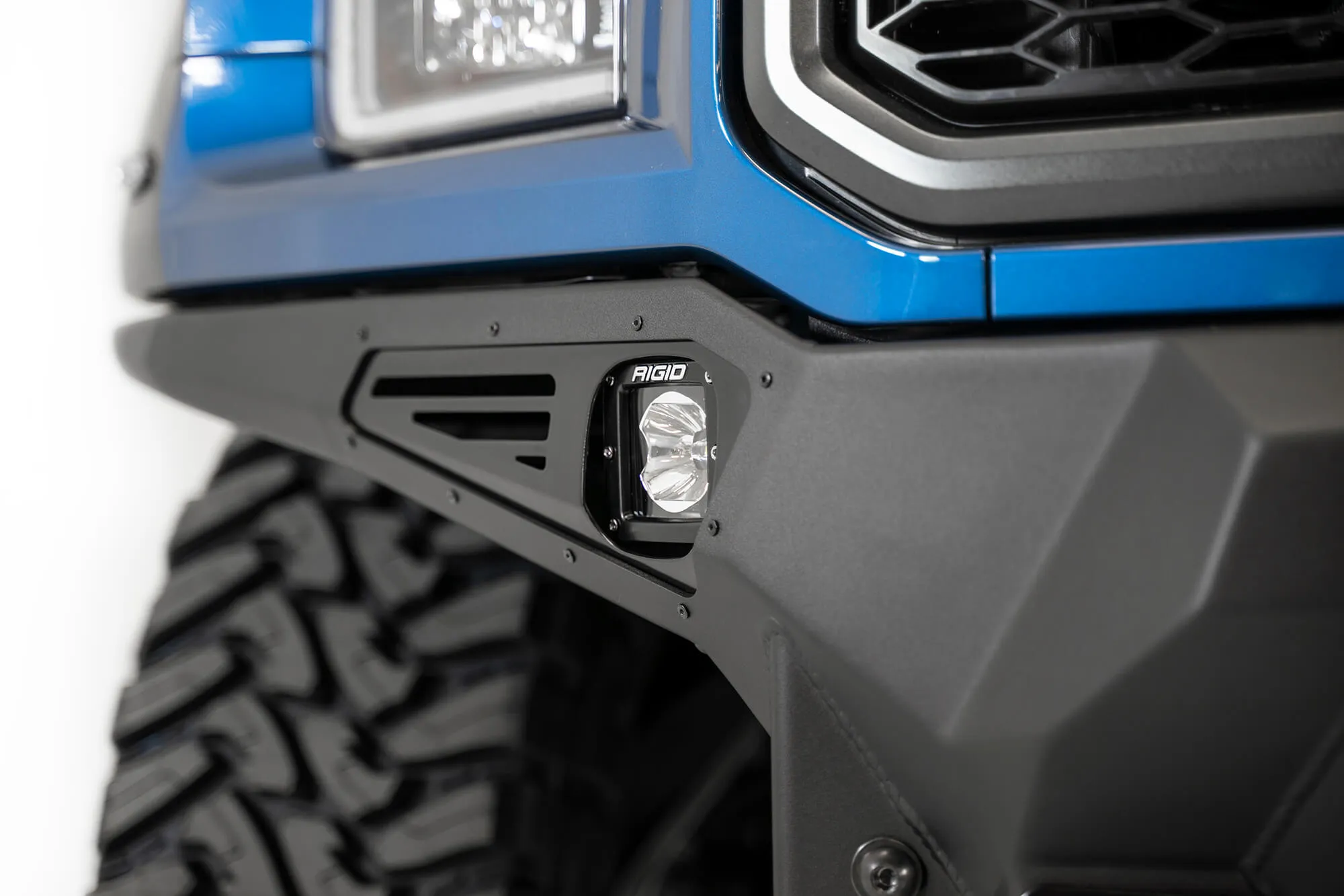 ADD - Bomber Front Bumper (for Rigid 360° 6" Lights) - 2017  Raptor