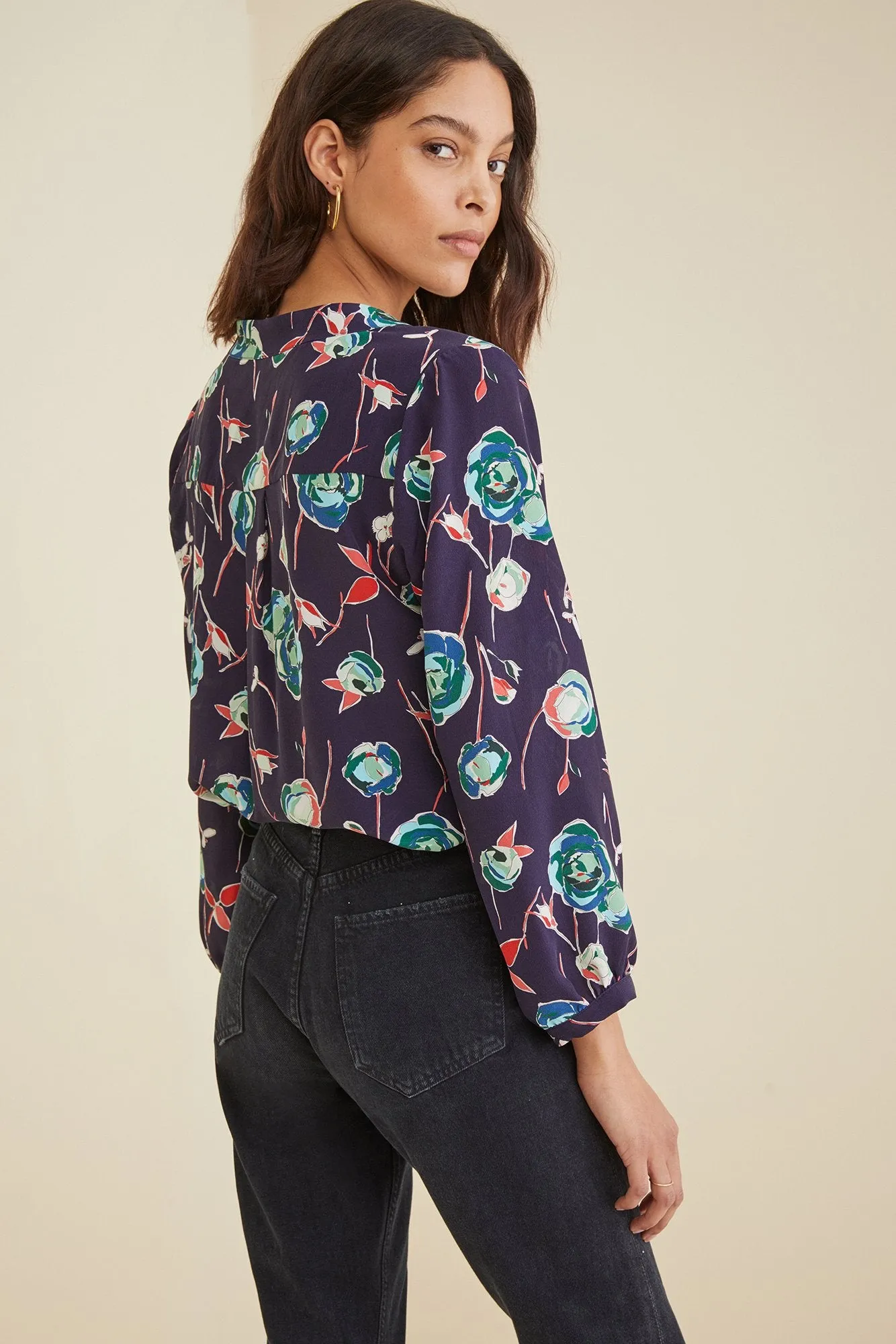 Amy Silk Blouse