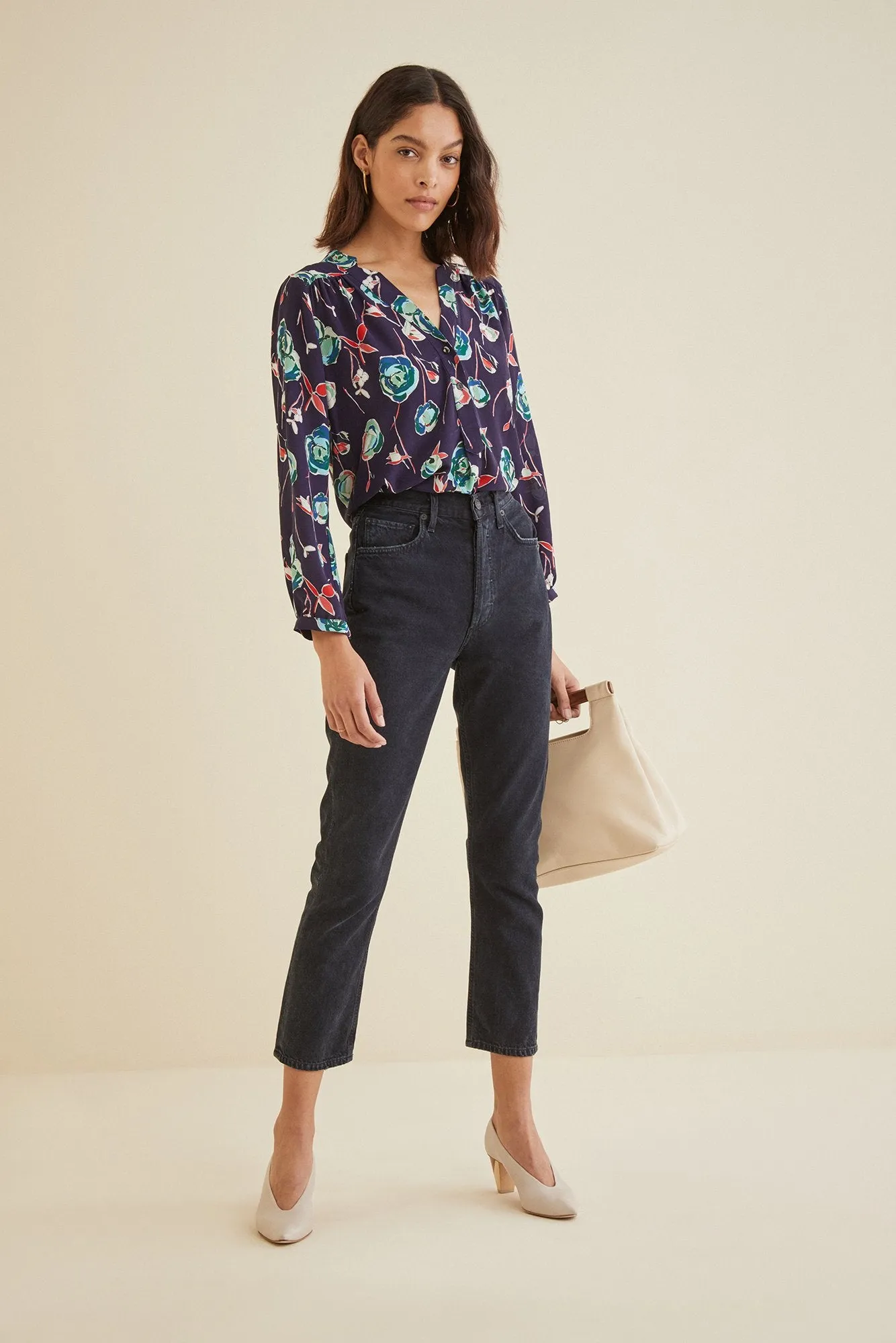 Amy Silk Blouse