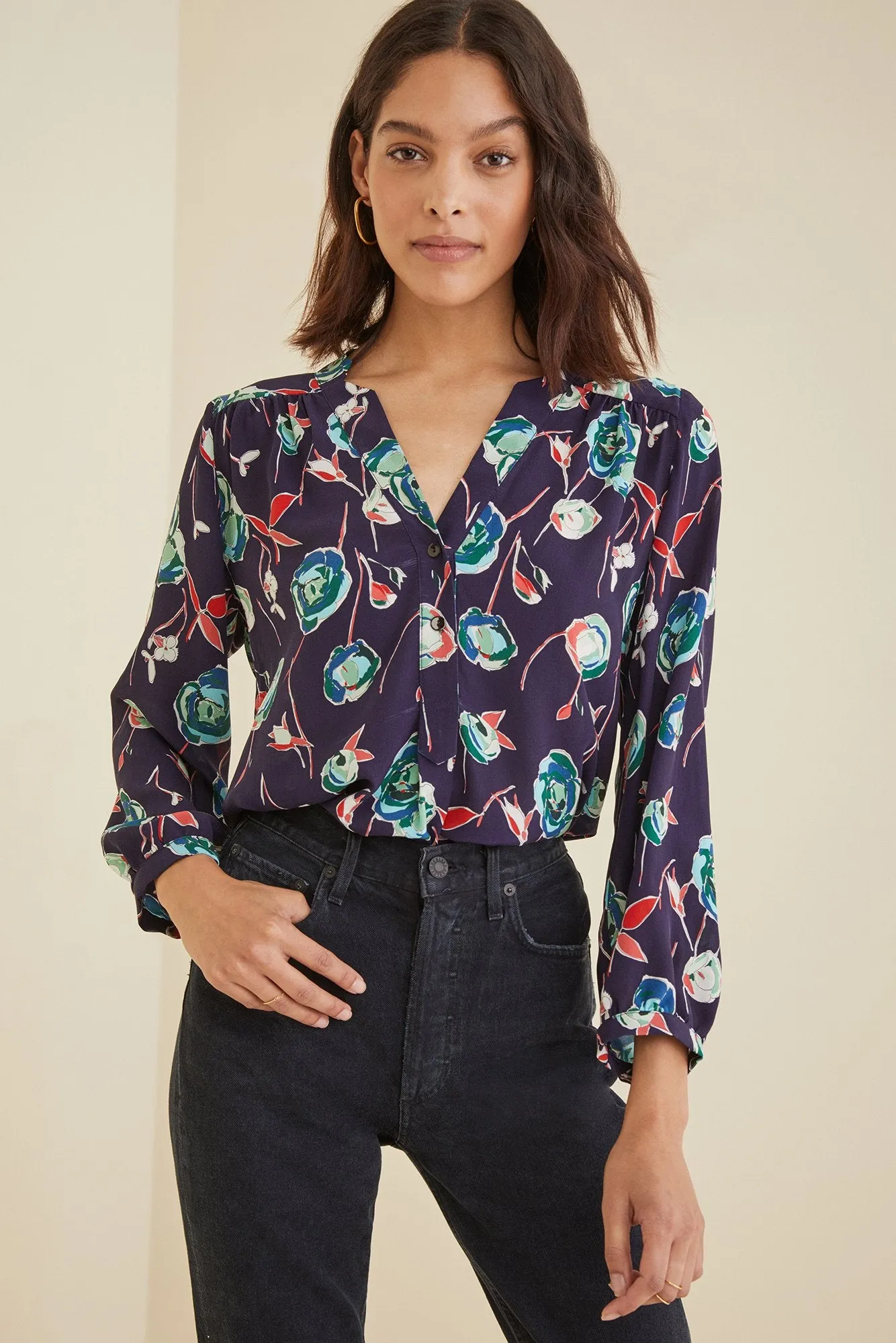 Amy Silk Blouse