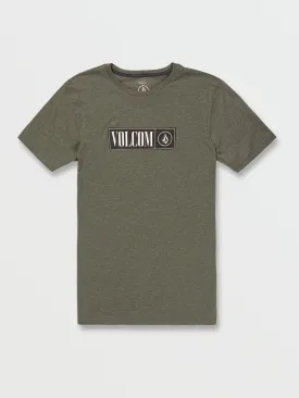 Block Busted Short Sleeve Tee - Martini Olive