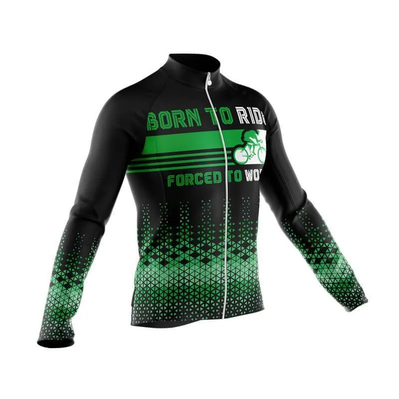 Born to ride, Force to work Thermal Club Jersey (V3)/(V4)