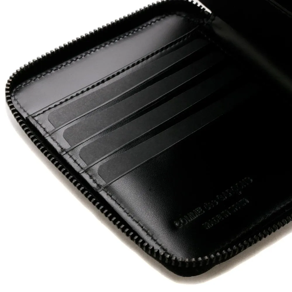 COMME des GARÇONS Very Black Leather Line Wallet SA2100 / Black