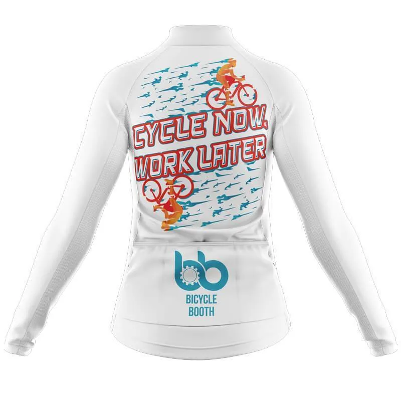 Cycle Now, Work Later Thermal Club Jersey