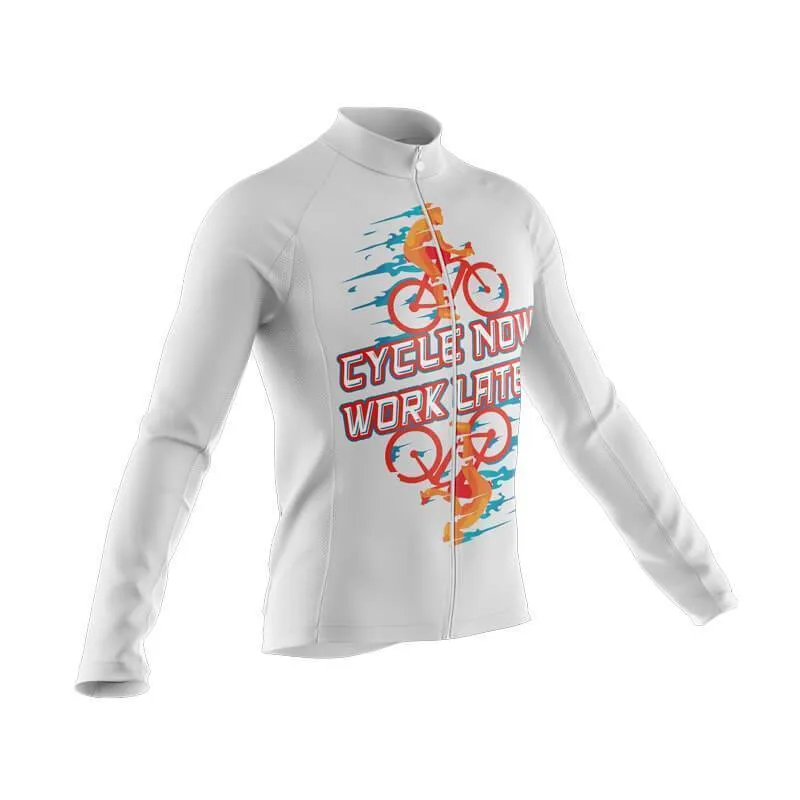 Cycle Now, Work Later Thermal Club Jersey