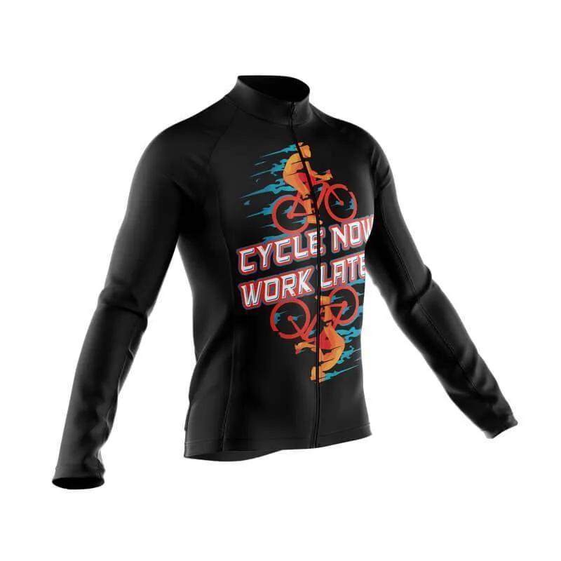 Cycle Now, Work Later Thermal Club Jersey