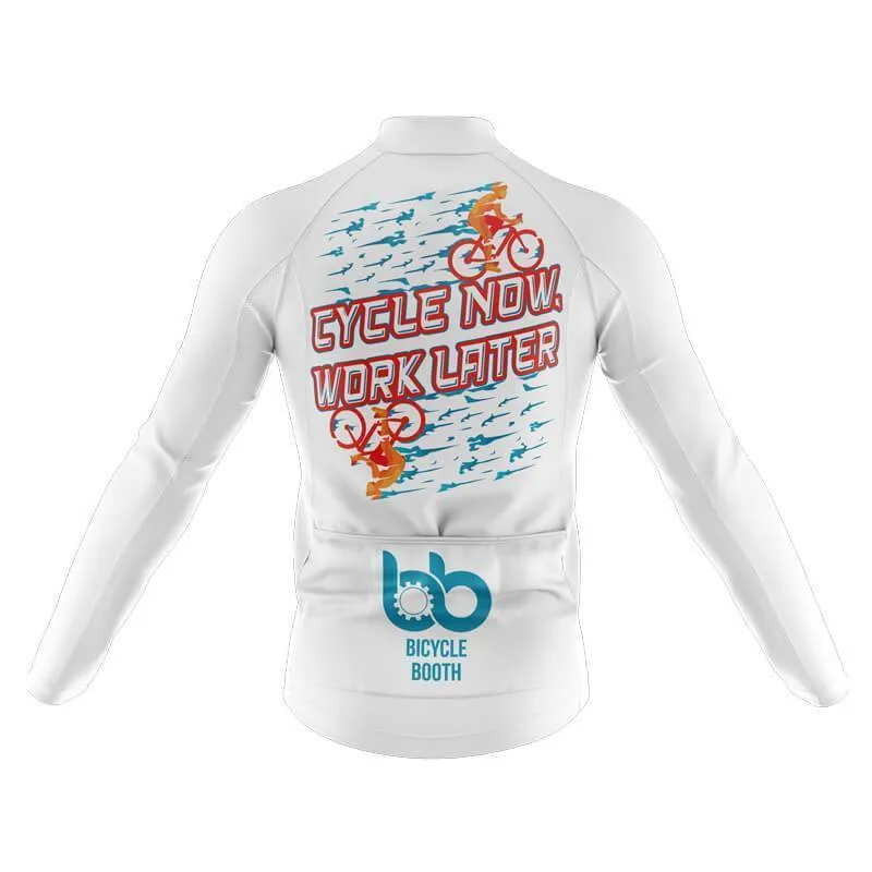 Cycle Now, Work Later Thermal Club Jersey