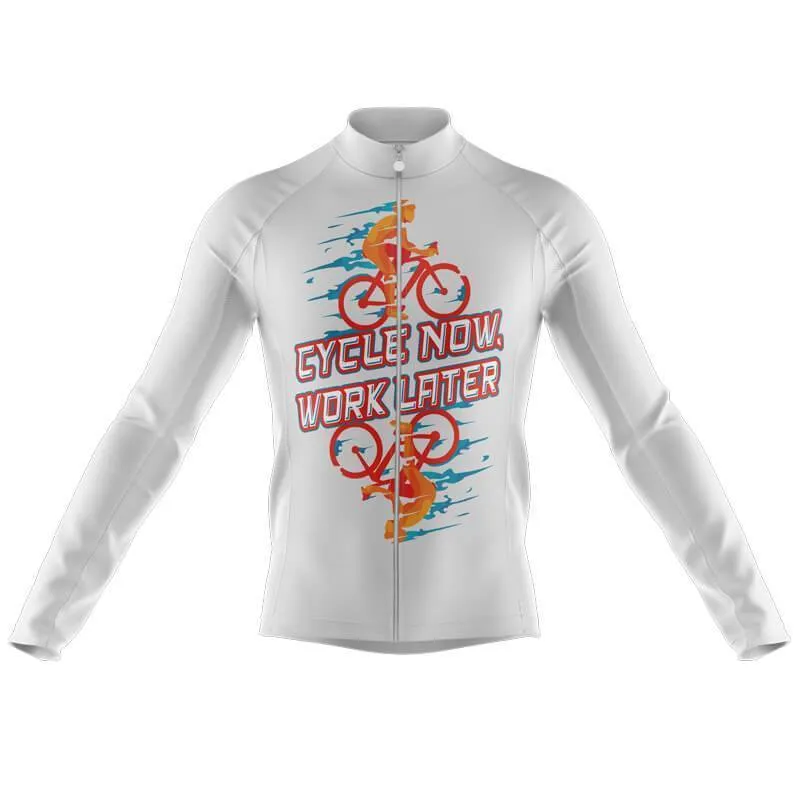 Cycle Now, Work Later Thermal Club Jersey