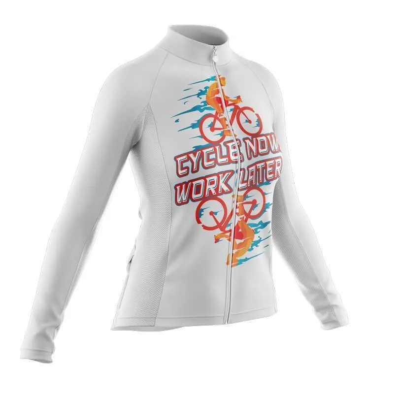 Cycle Now, Work Later Thermal Club Jersey