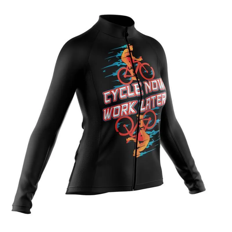 Cycle Now, Work Later Thermal Club Jersey