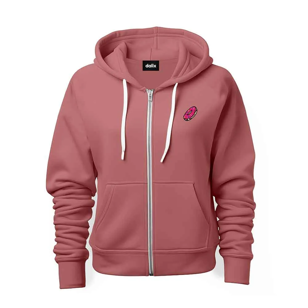 Dalix Donut Zip Hoodie