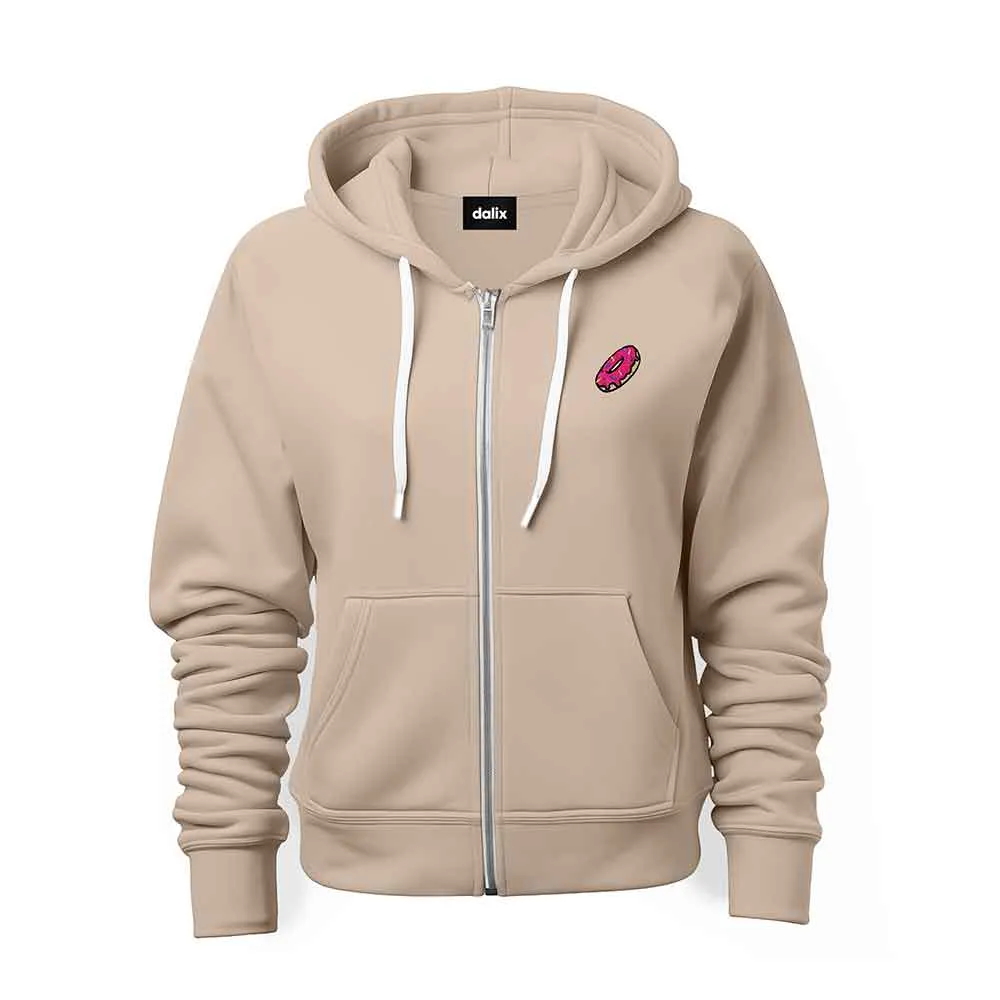 Dalix Donut Zip Hoodie