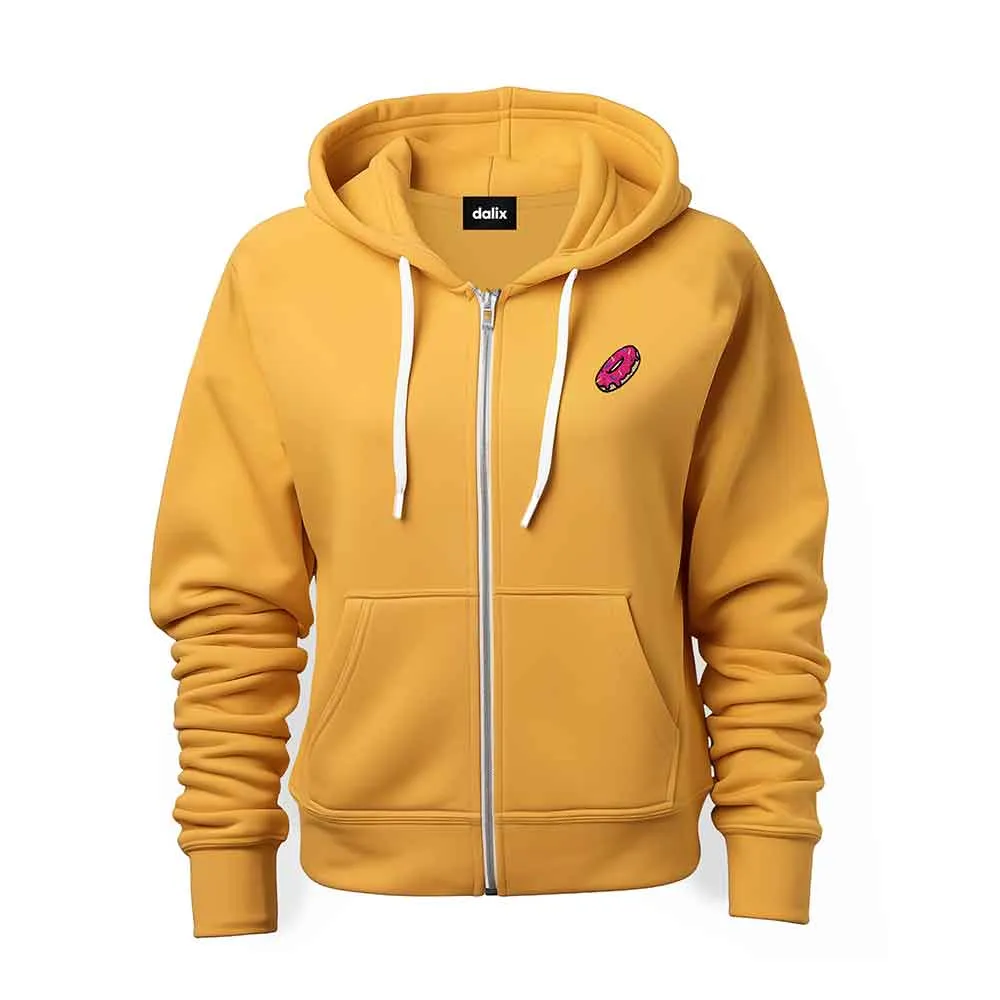 Dalix Donut Zip Hoodie