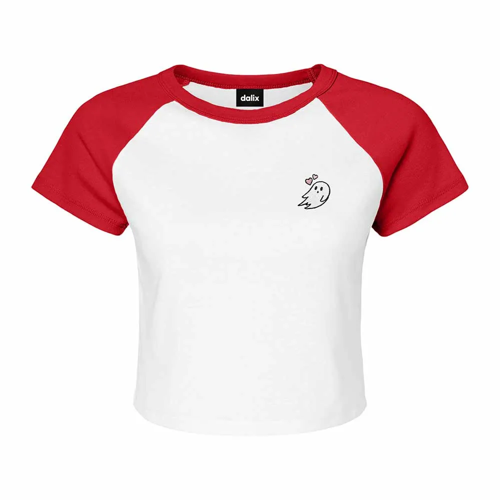 Dalix Heartly Ghost Raglan Tee