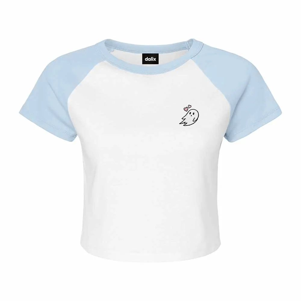 Dalix Heartly Ghost Raglan Tee