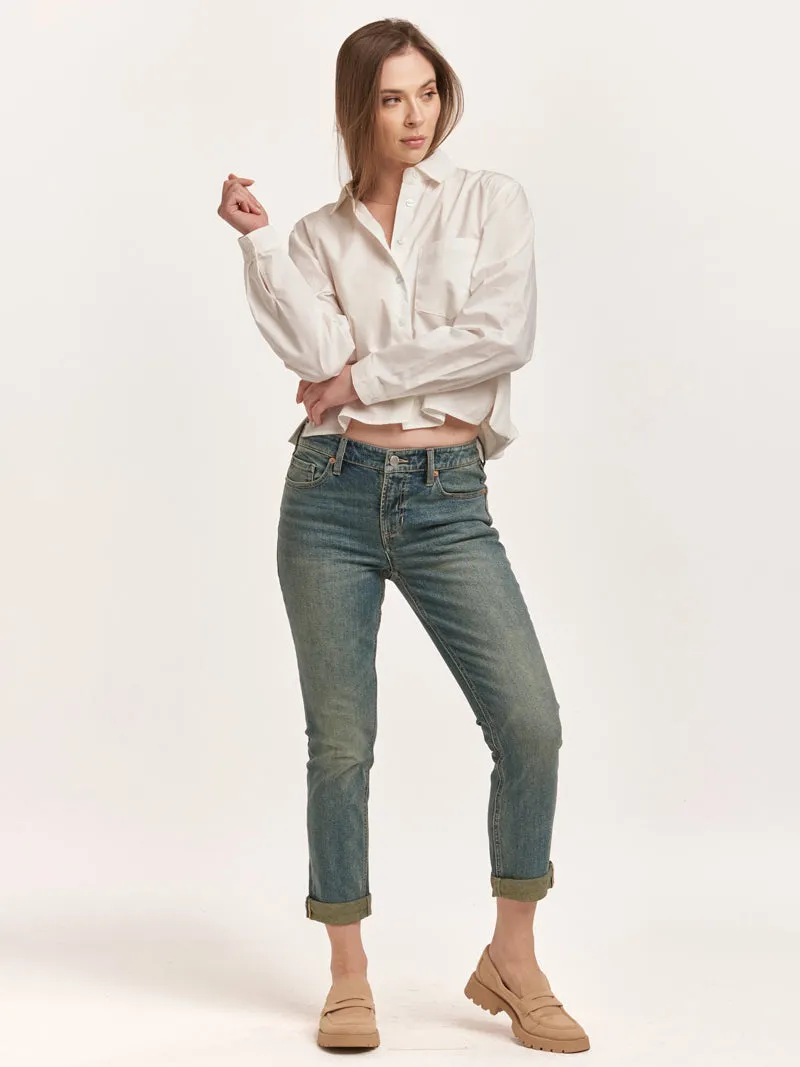 Dear John Maribel Button Down Shirt - White White