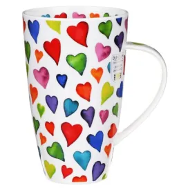 Dunoon Henley Warm Hearts Mug