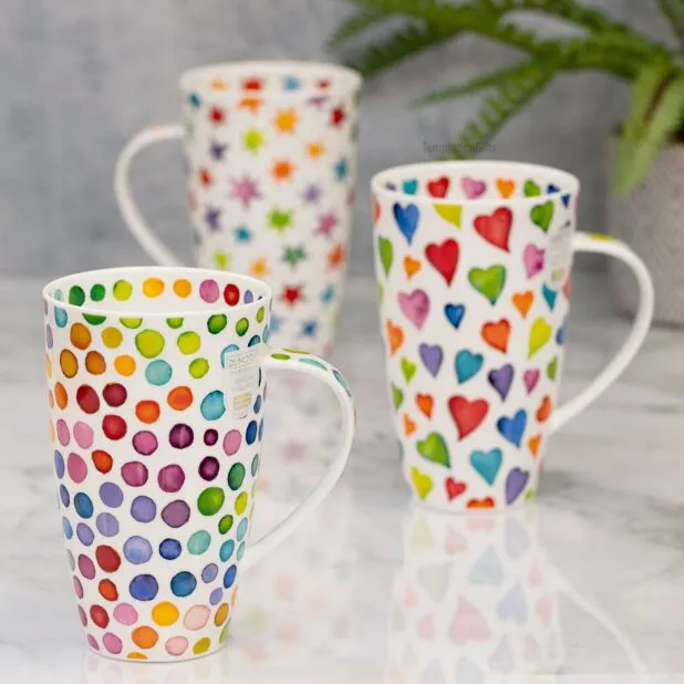 Dunoon Henley Warm Hearts Mug