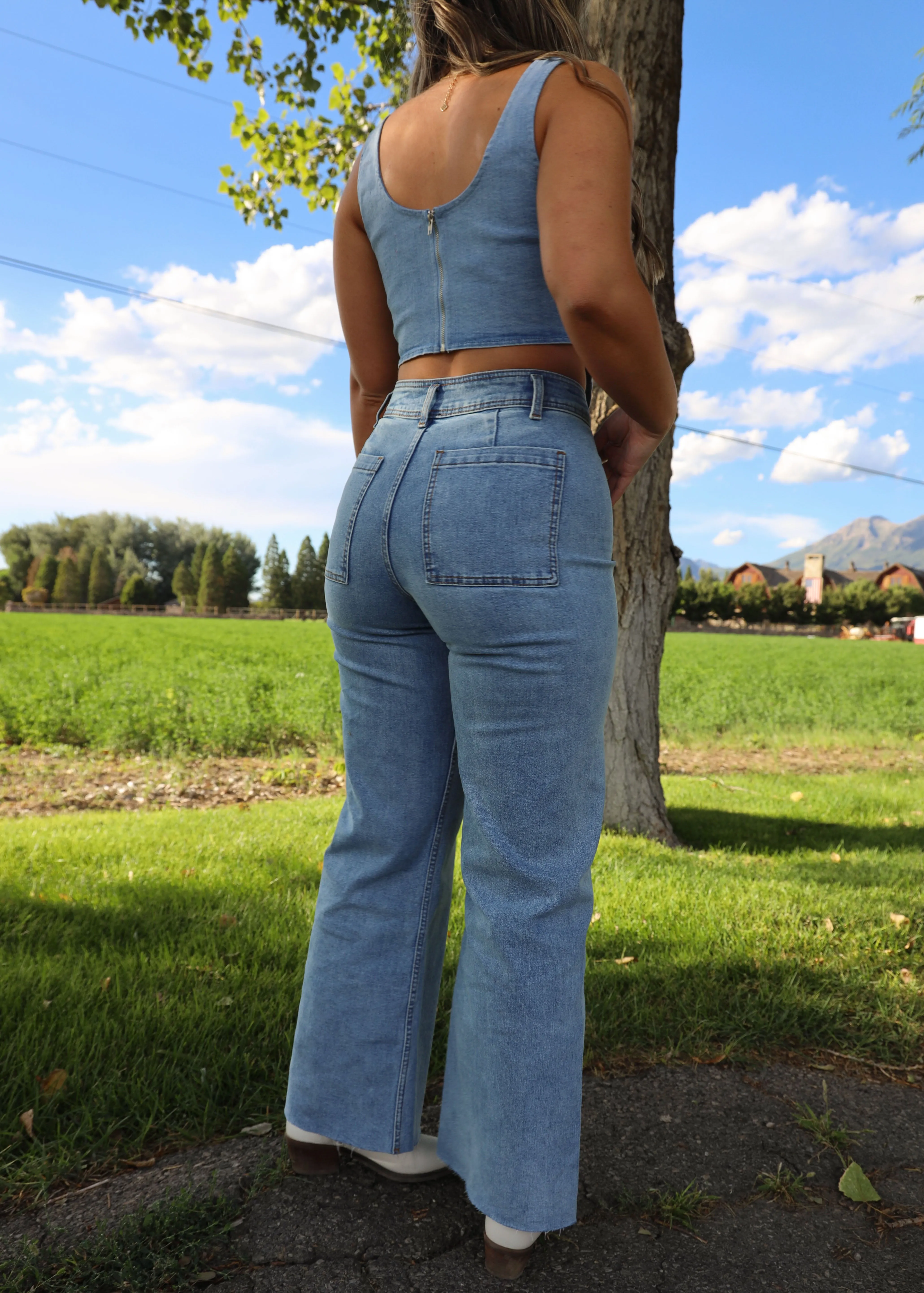 Everly High-Rise Jeans In Denim