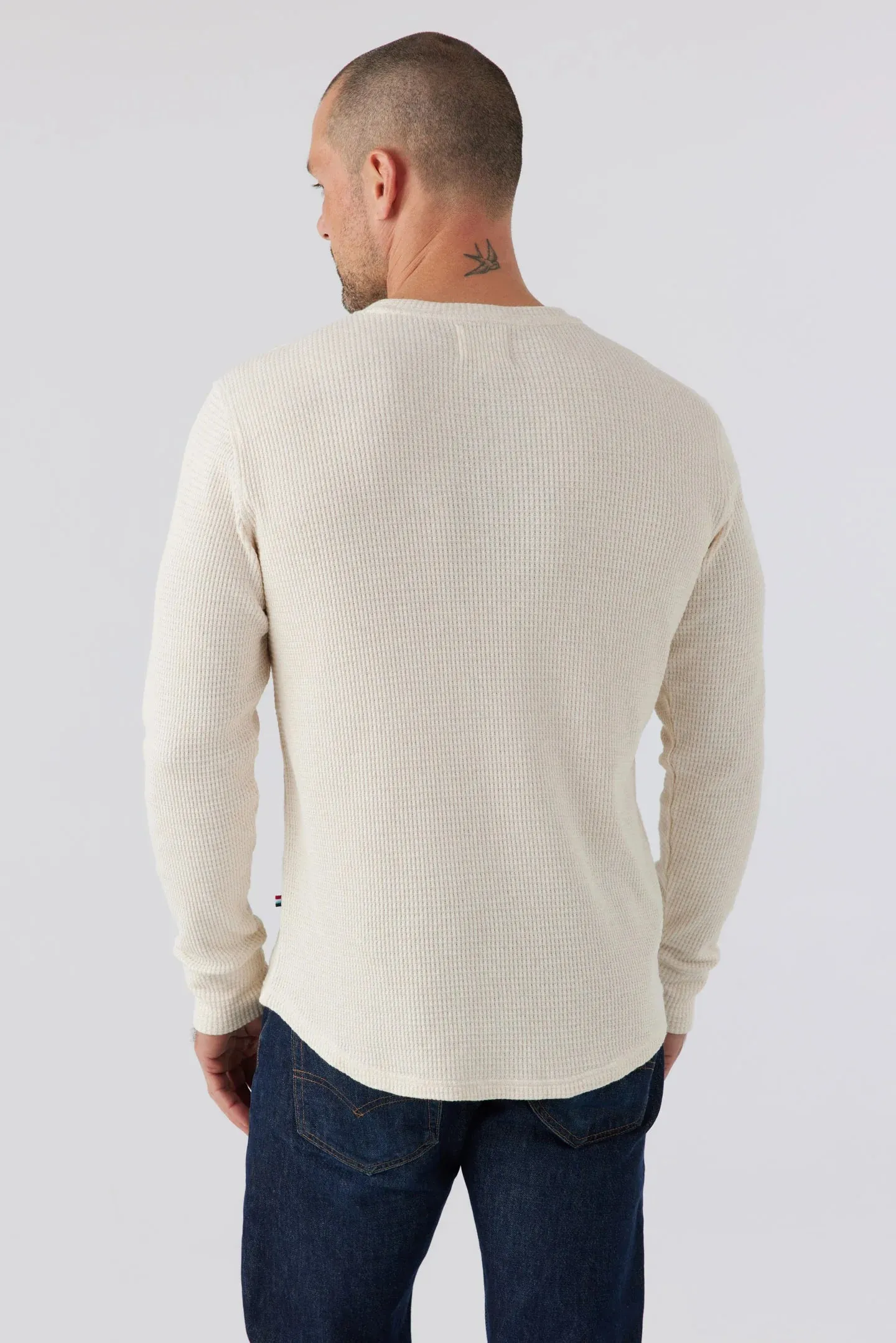 HT Oatmeal Elm Henley