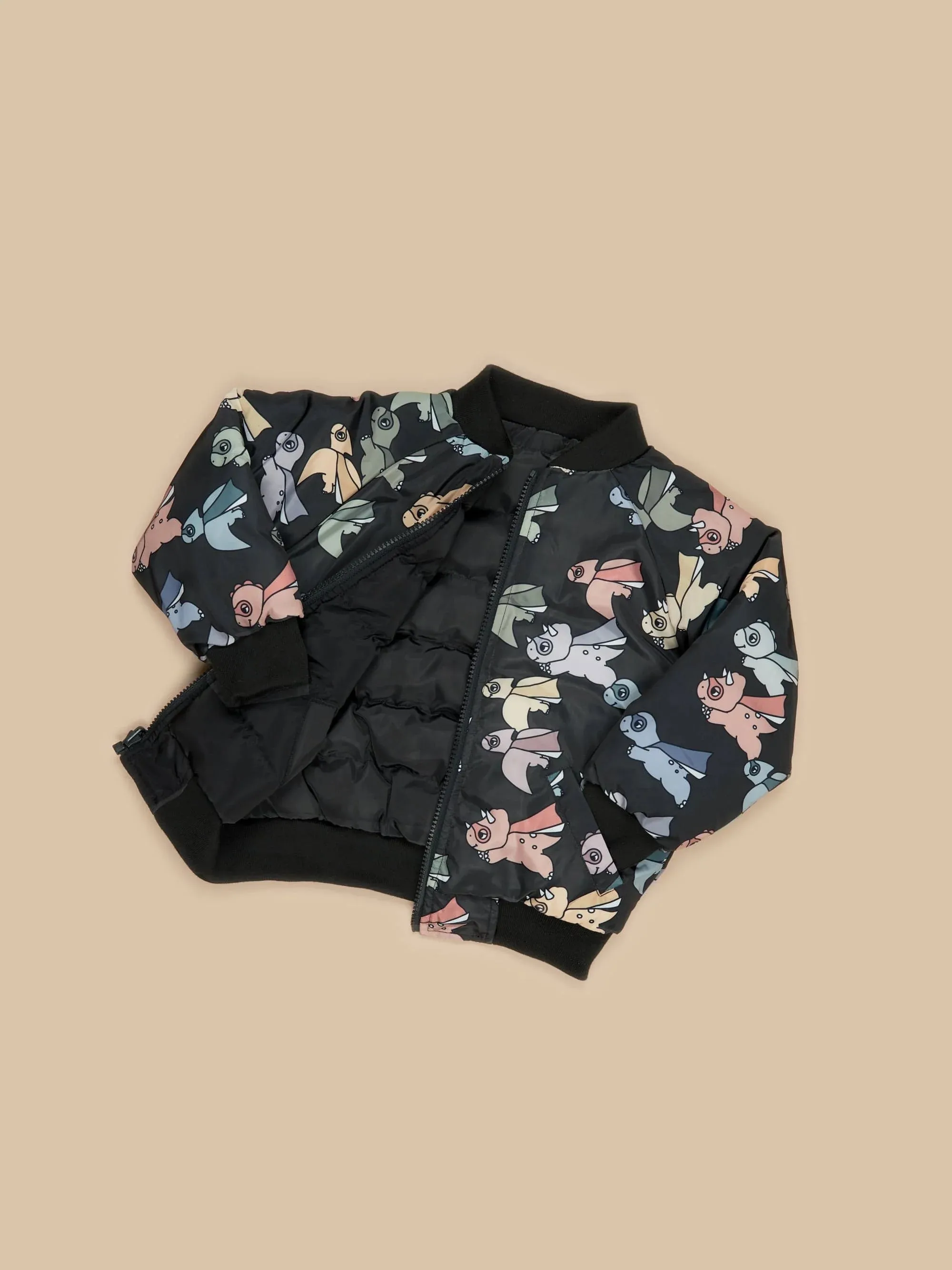 Huxbaby Super Dino Reversible Bomber