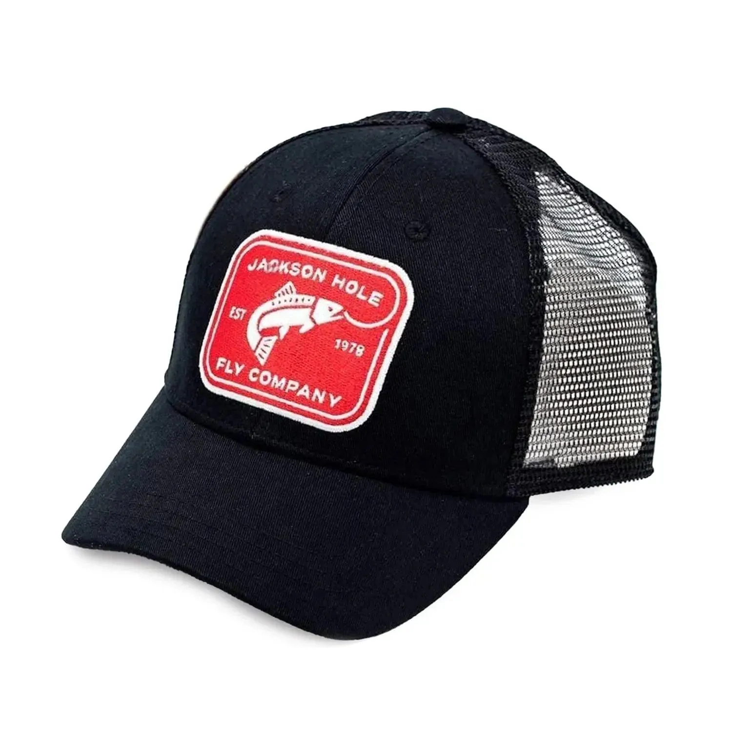 Jackson Hole Fly Company Low Crown Ball Cap - Rectangle Logo