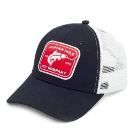 Jackson Hole Fly Company Low Crown Ball Cap - Rectangle Logo