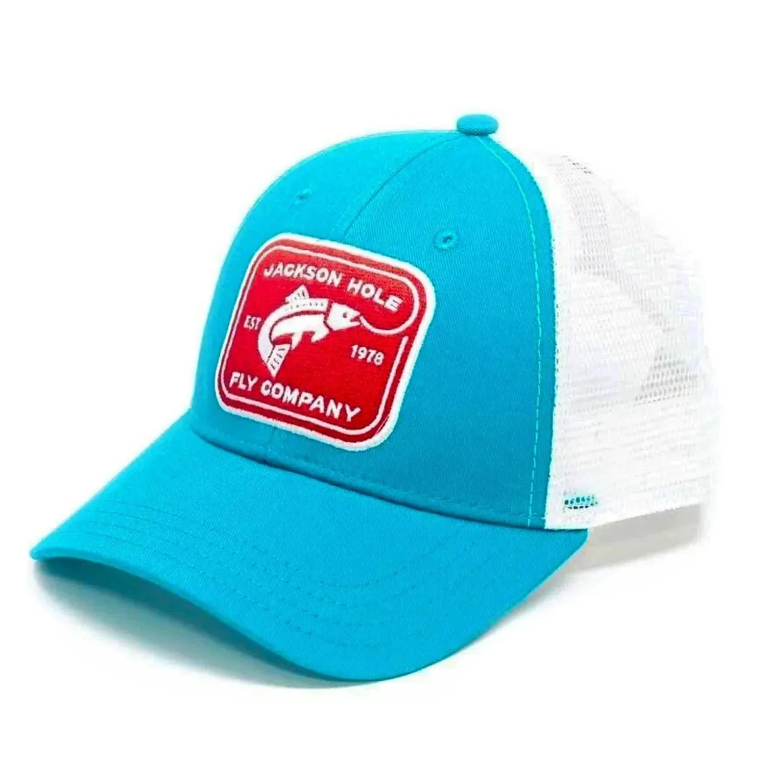 Jackson Hole Fly Company Low Crown Ball Cap - Rectangle Logo