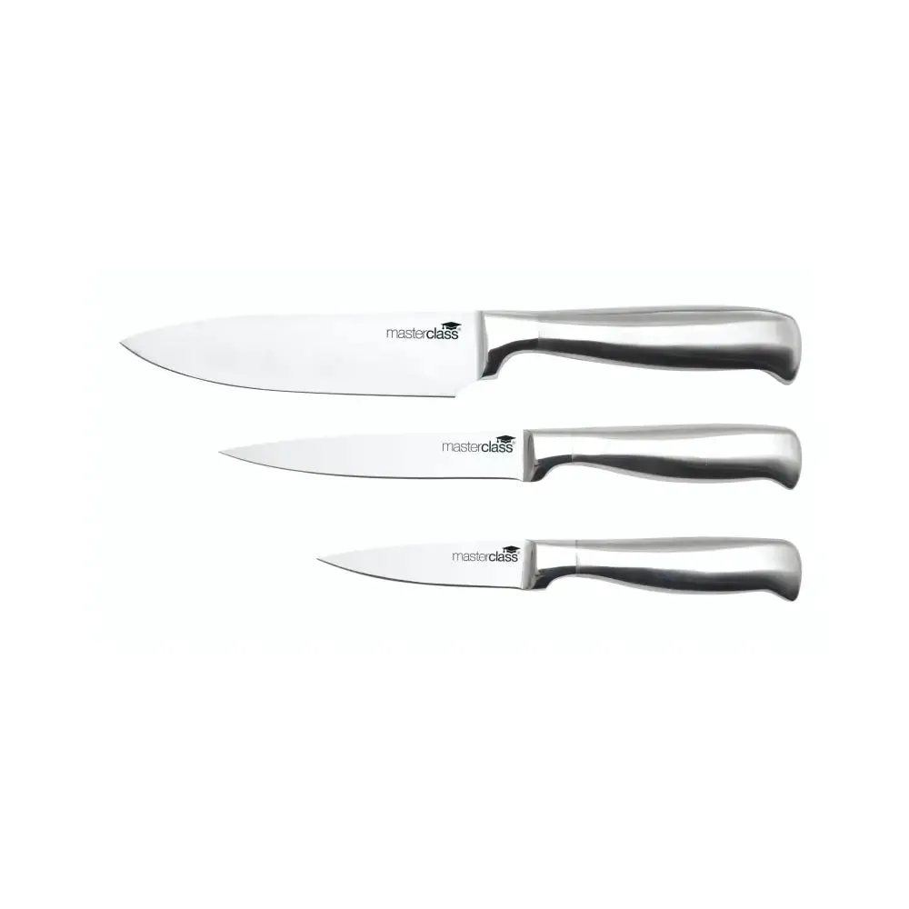 Kitchencraft Masterclass 3pce Knife Starter Set