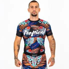 Knockout Tropical Compression T-Shirt