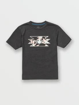 Little Boys Shamanta Short Sleeve Tee - Dark Black Heather