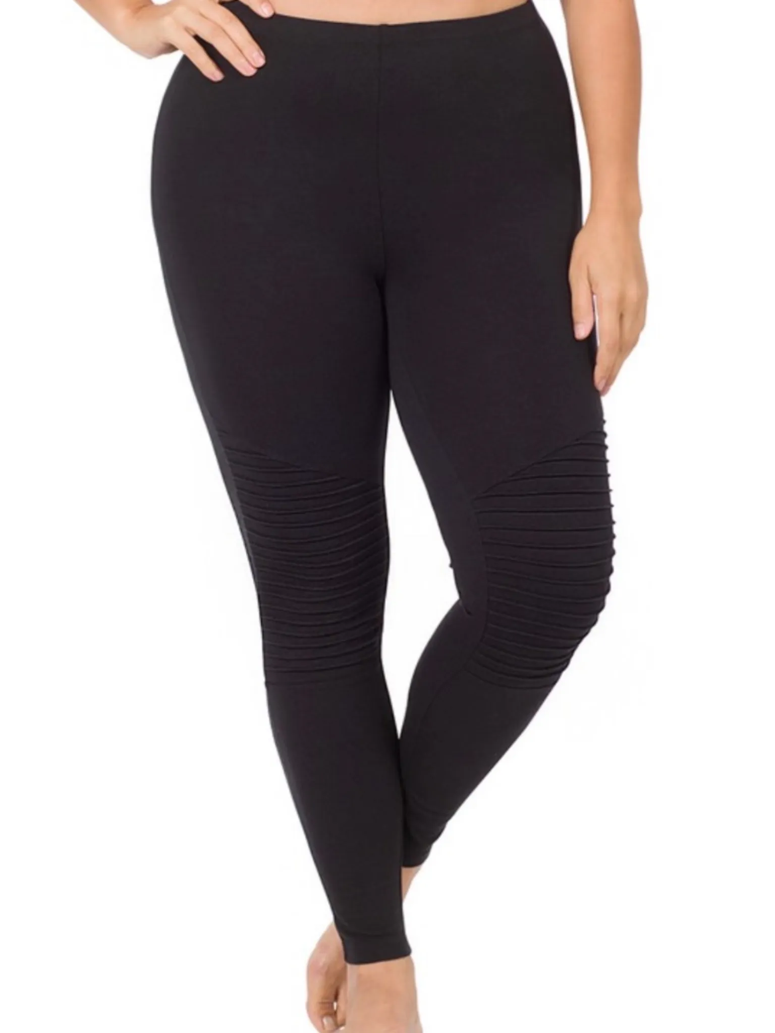 Marissa Moto Leggings - Black