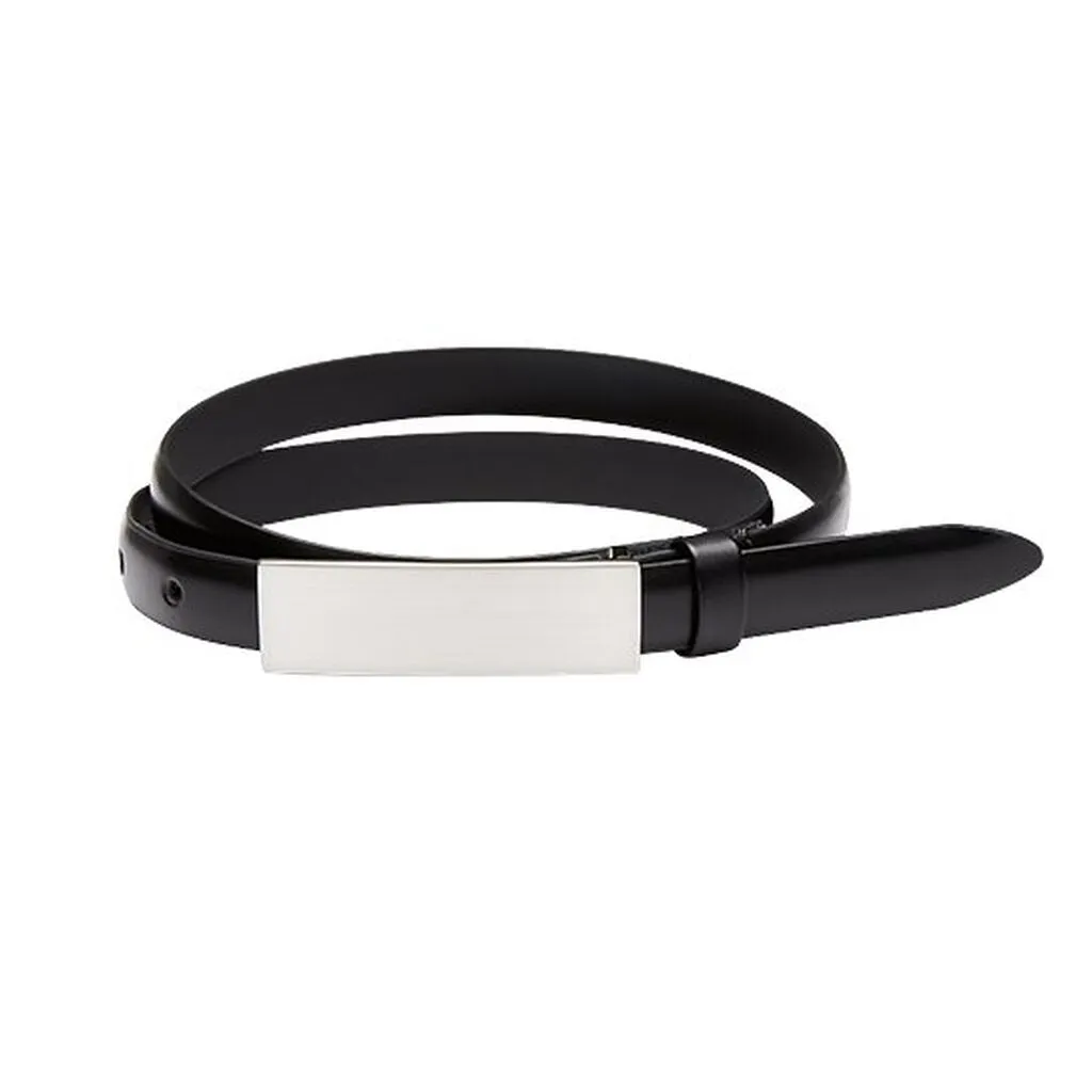 NNT Uniforms Female Slimline Leather Belt (CAT01V)