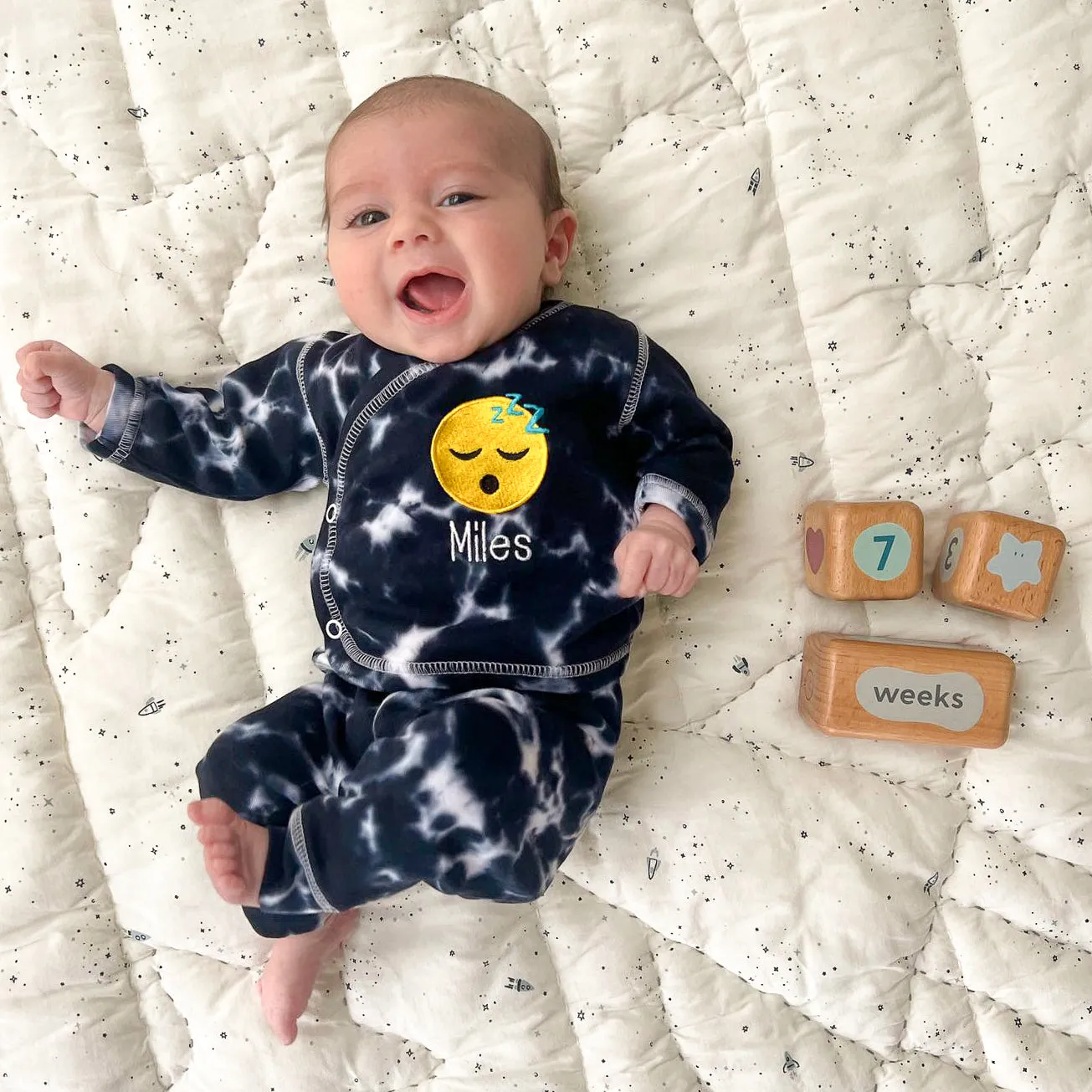 Personalized Choose Your Own Emoji Newborn Set