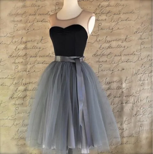 Quality 5 Layers 65cm Summer Midi Tulle Skirt Fashion Pleated TUTU Skirts Womens Lolita Petticoat Bridesmaids Jupe Saia faldas