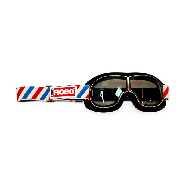 Roeg Jettson GOGGLES - Red/White/Blue Striped Strap