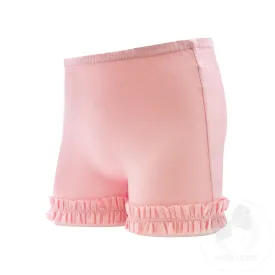 Ruffle WundershortsTM in Light Pink