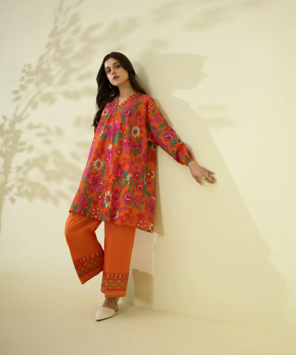 Sapphire Spring/Summer 2023 – 2 Piece -  Printed Lawn Suit - 0002TDY23V18