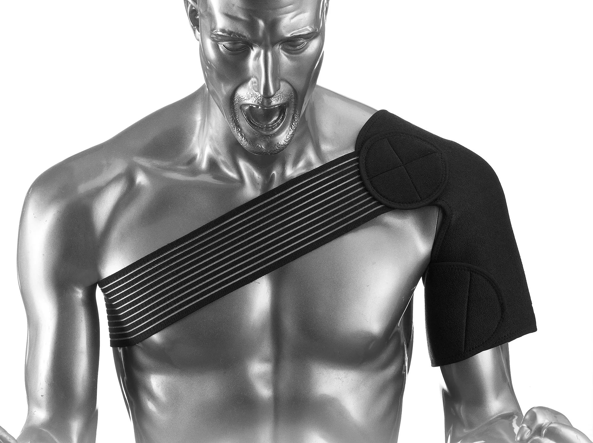 Sports Compression shoulder support black