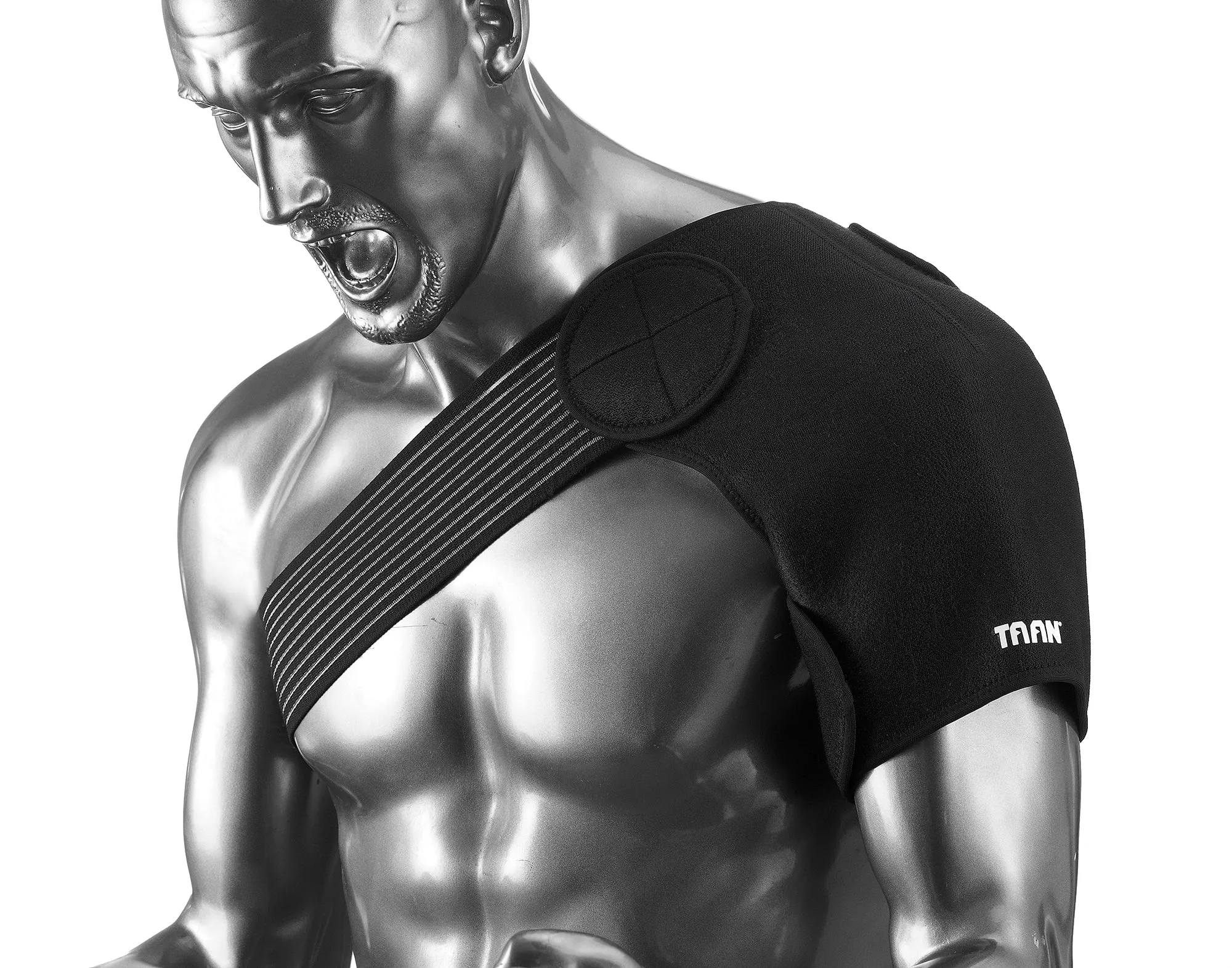 Sports Compression shoulder support black