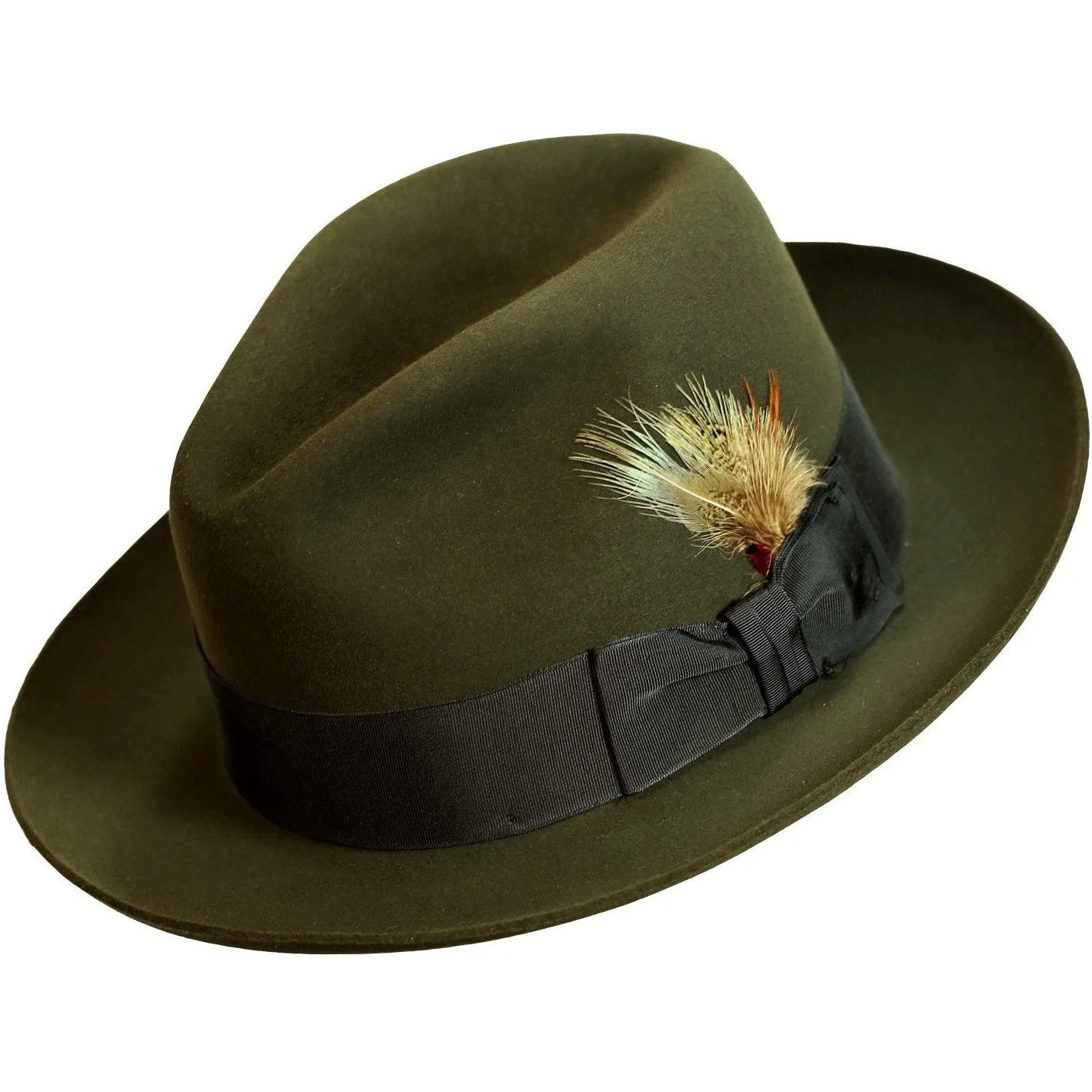 Temple Fur Felt Fedora by Stetson