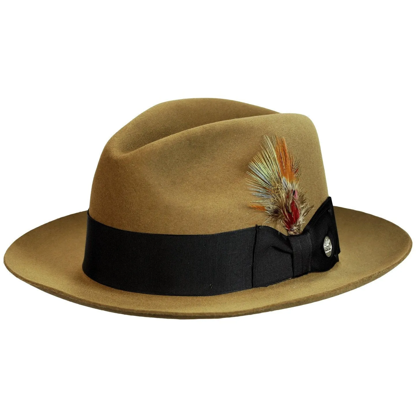 Temple Fur Felt Fedora by Stetson