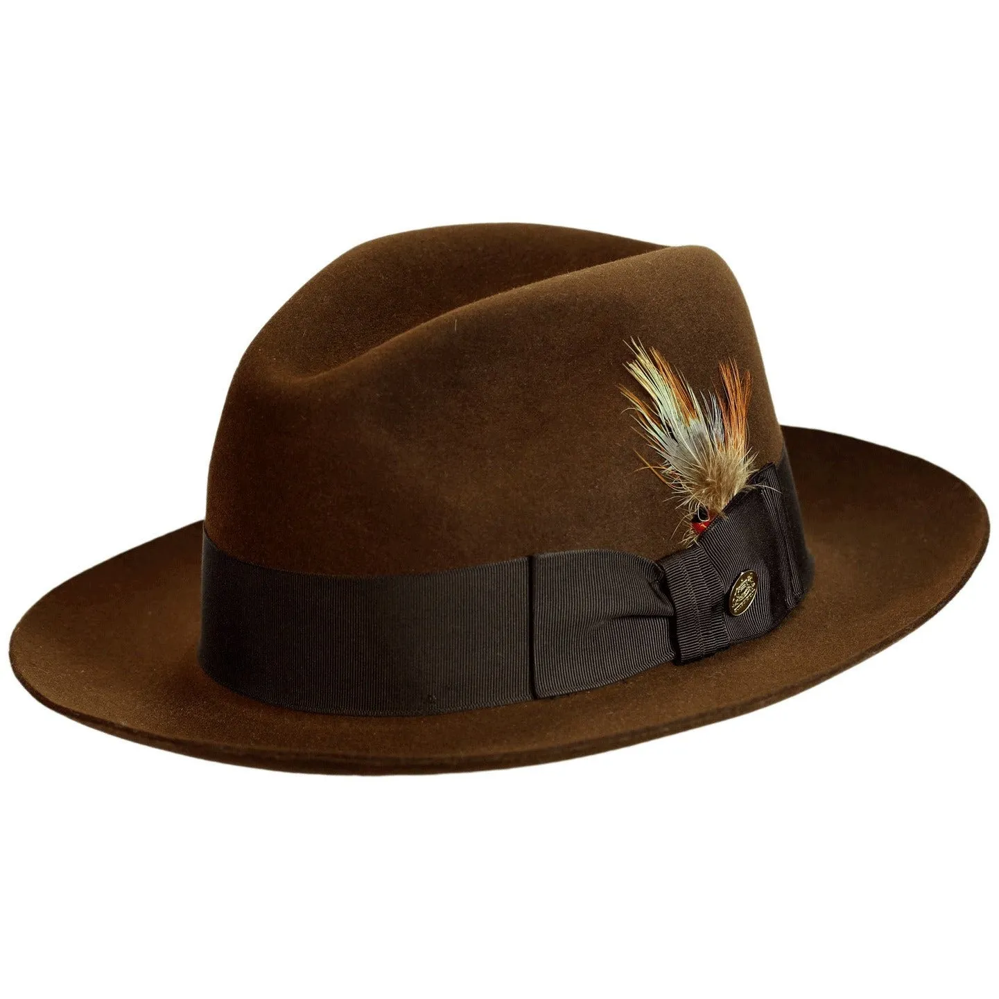 Temple Fur Felt Fedora by Stetson