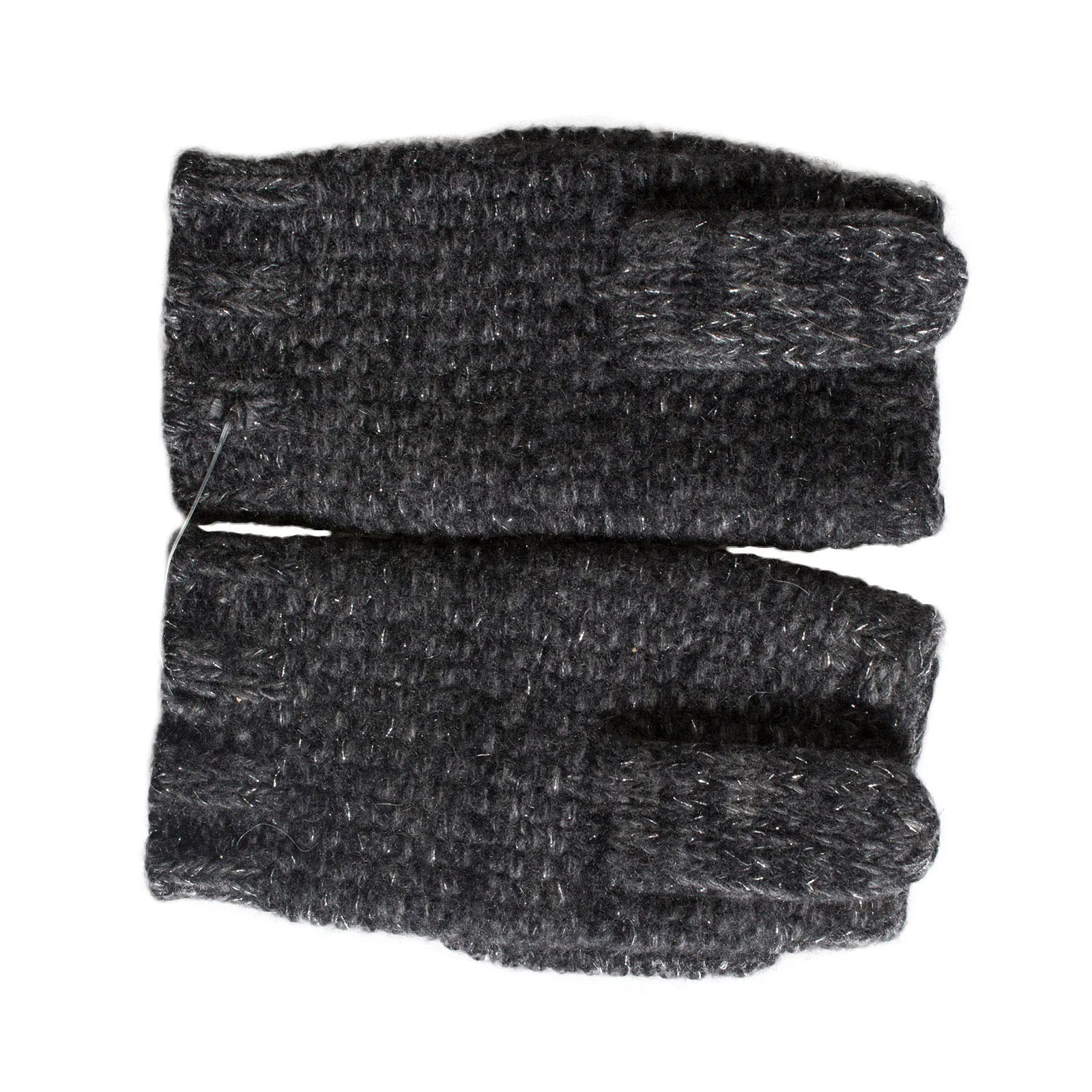 UGG Cashmere Flip Charcoal Heather Mittens - Women's