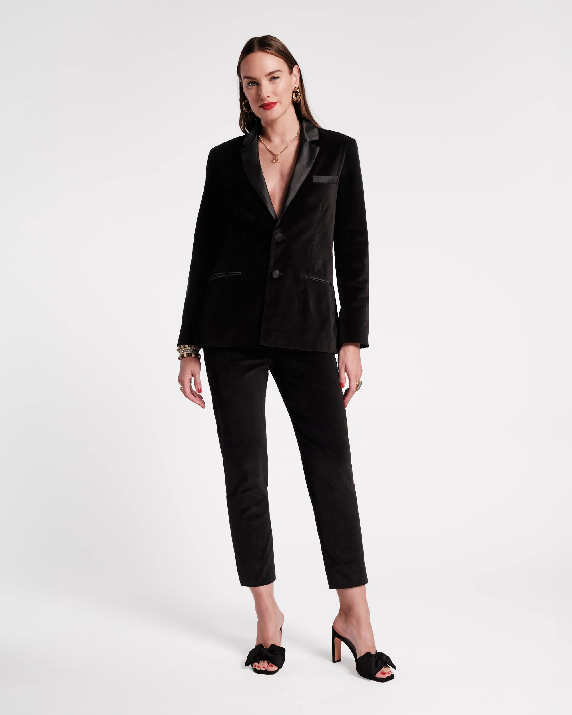 Velvet Tuxedo Jacket