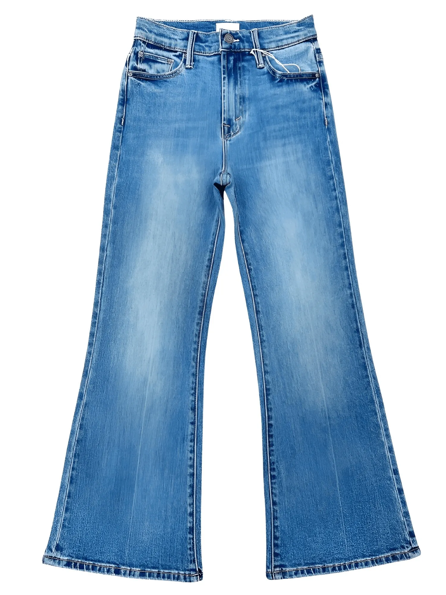 Women's High Waisted Wide Leg Flare Jeans