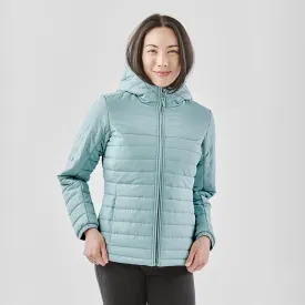 Women's Nautilus Quilted Hoody - QXH-1W