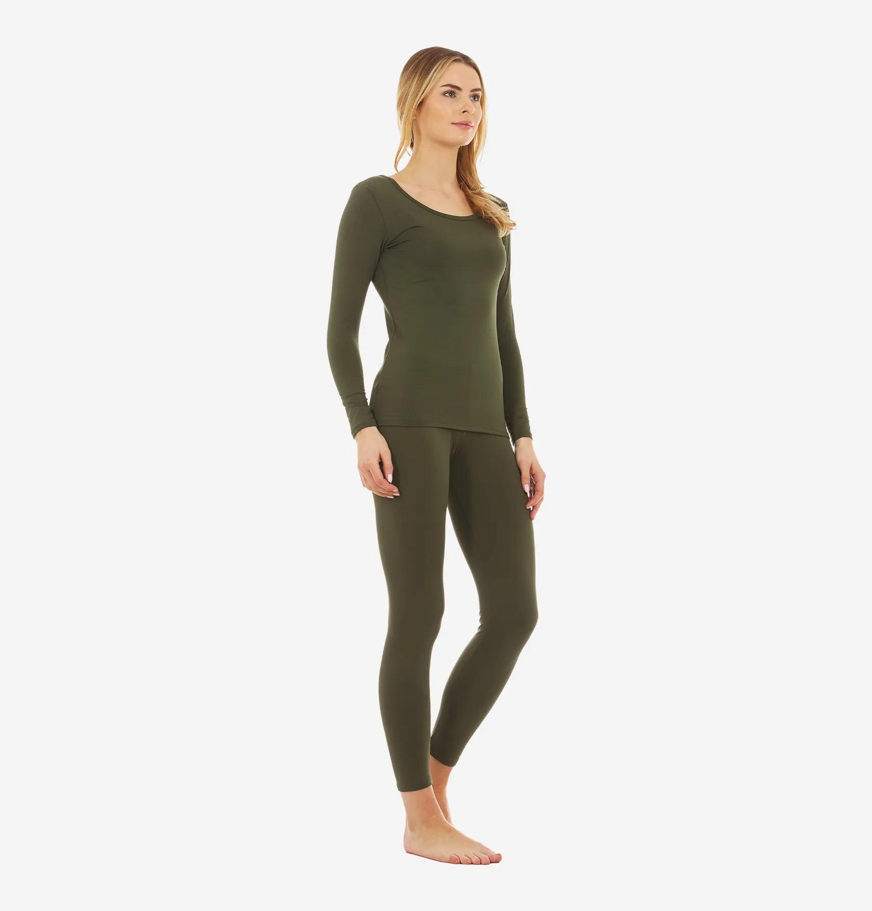 Women's Scoop Thermal Set